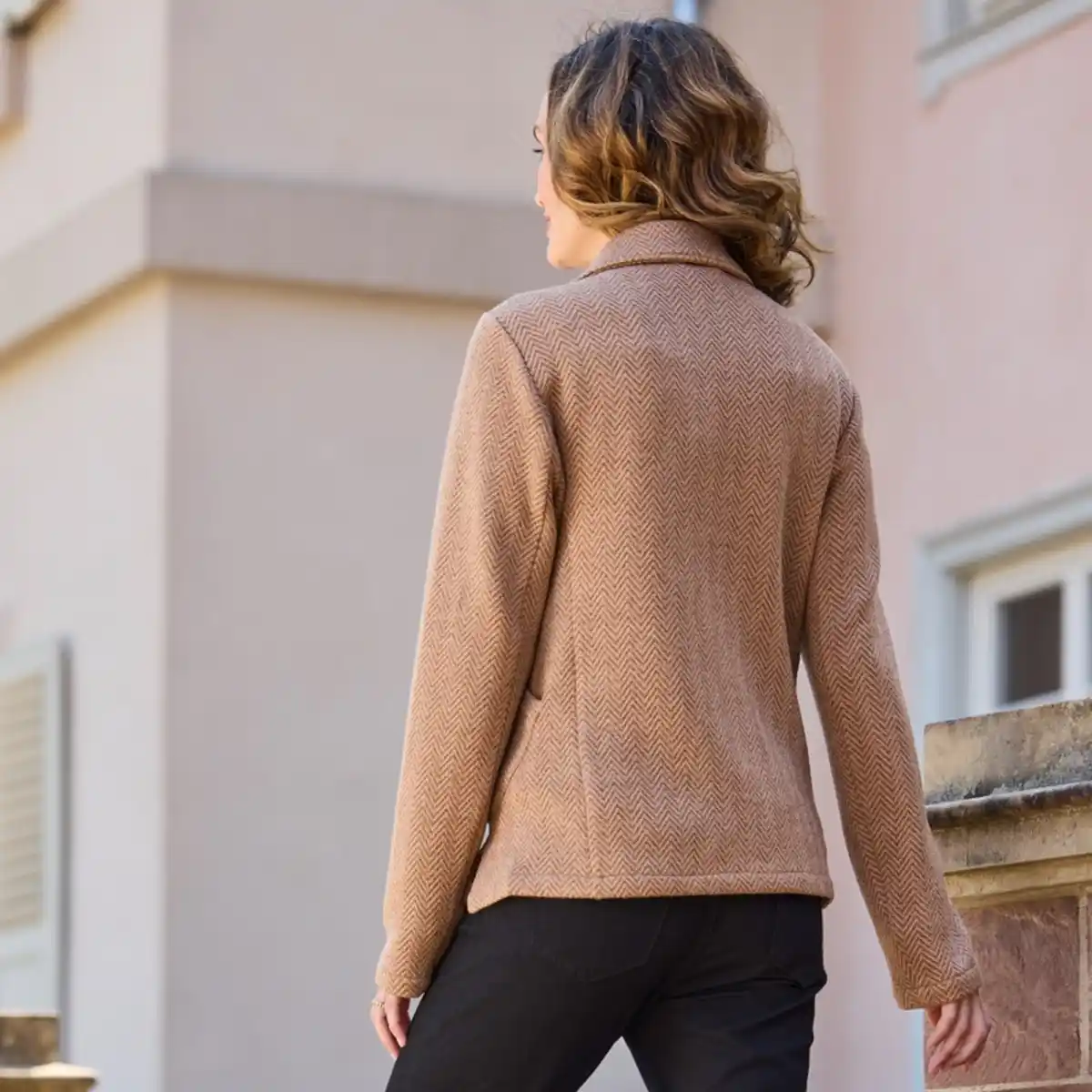 Bild 4 von Damen-Jersey-Blazer mit Viskose