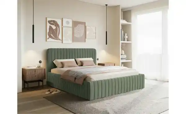 Bild 3 von Selsey Polsterbett mit Bettkasten Saliano