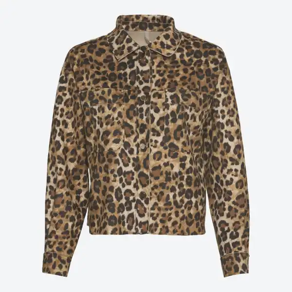 Bild 2 von Damen-Hemdjacke mit Kragen