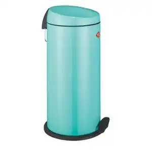 Wesco Abfallsammler Capboy Maxi, Edelstahl, Mintgrün, Metall, 22 L, 60 cm, Küchen, Küchenausstattung, Mülleimer