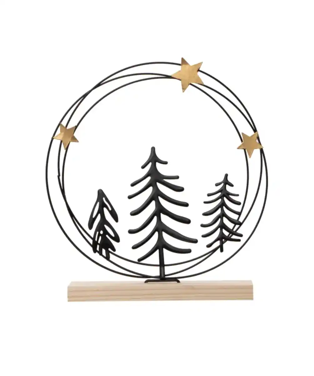 Bild 1 von Deko-Aufsteller Weihnachten, schwarz