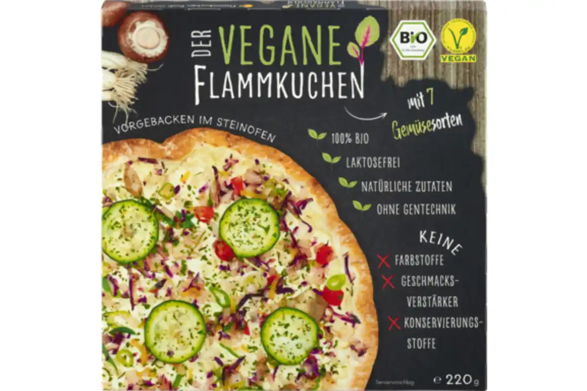 Bild 1 von ***Veganer Flammkuchen „7 Gemüse“