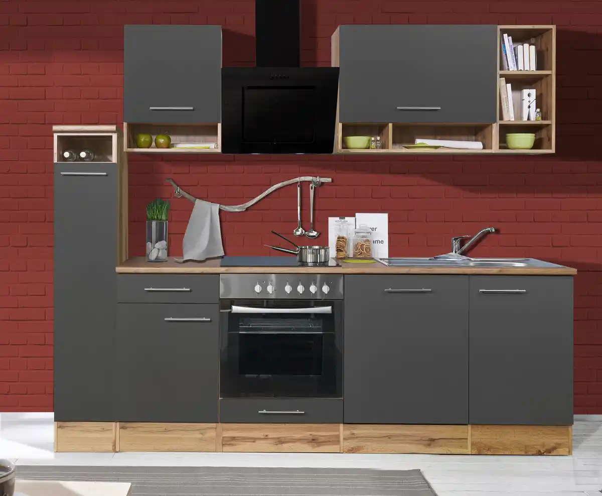 Bild 1 von Küchenleerblock LBBEKB250EGC, Grau