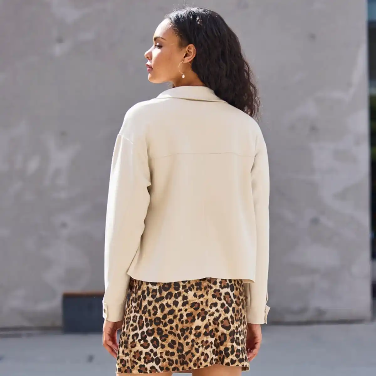 Bild 4 von Damen-Hemdjacke mit Kragen