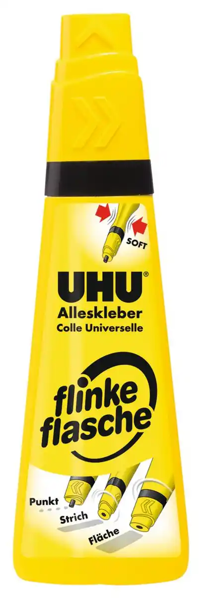 Bild 1 von UHU Alleskleber »Flinke Flasche«, 90-g-Flasche