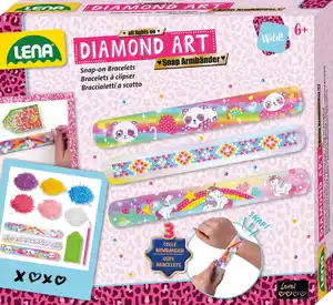 LENA Kreativ-Set »Diamond Art Armbänder«