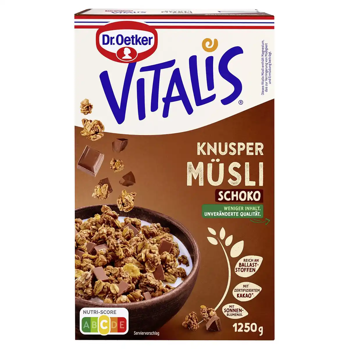 Bild 1 von DR. OETKER Vitalis, Knusper Müsli Schoko