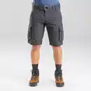 Bild 1 von FORCLAZ Cargo-Shorts Herren Trekking Backpacking - Travel 500 grau