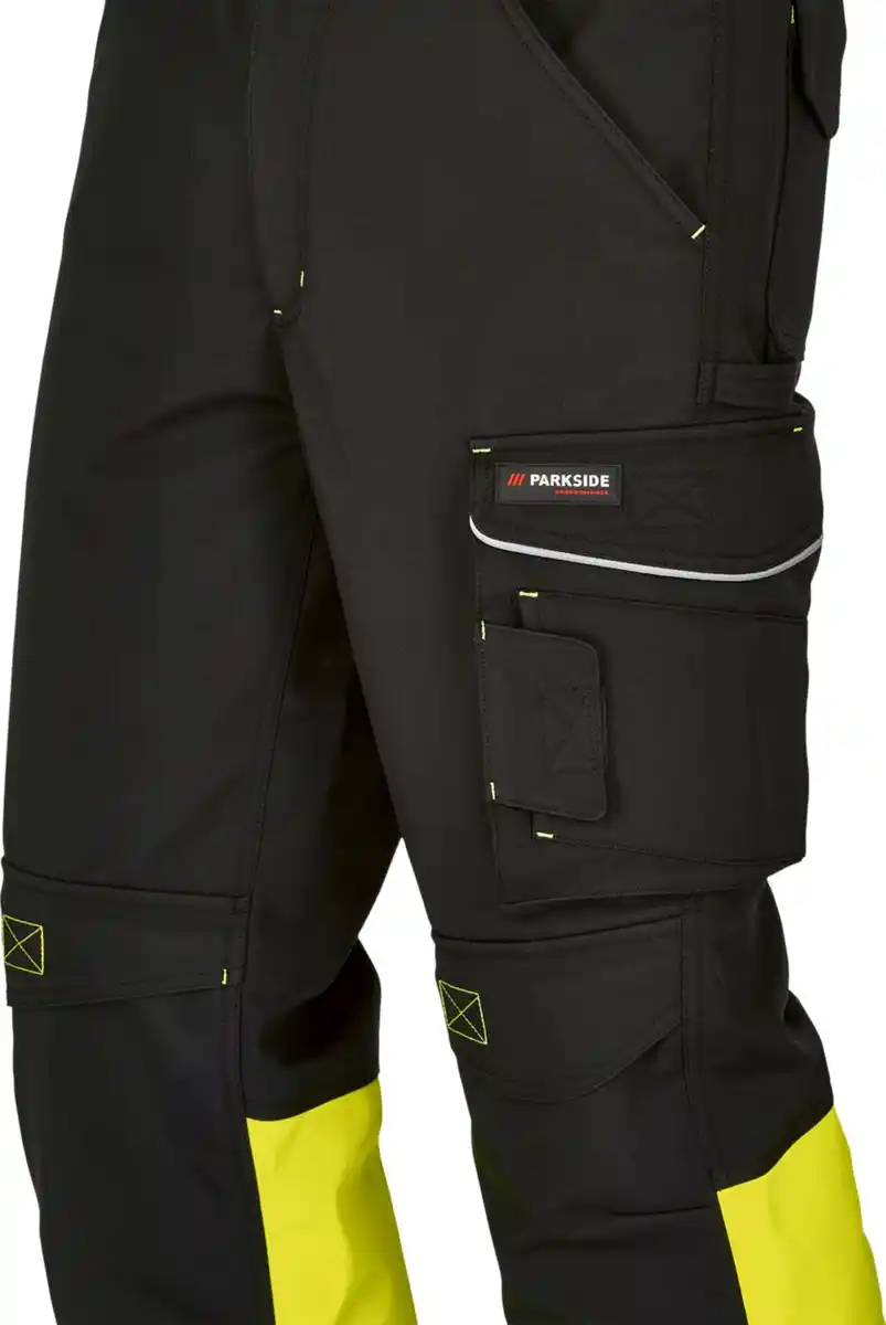 Bild 2 von PARKSIDE® PERFORMANCE Herren-Arbeitsbundhose Softshell reflektierend