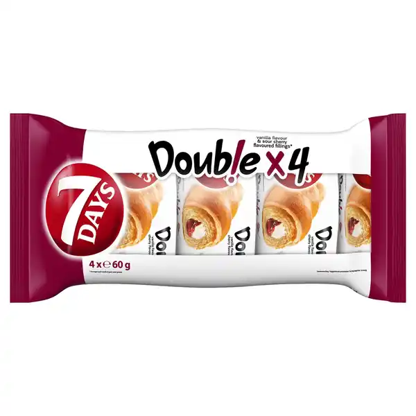 Bild 1 von 7 DAYS Croissants, Vanille-Kirsche
