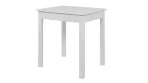 Esstisch 90 x 67 cm weiß - CAPRI