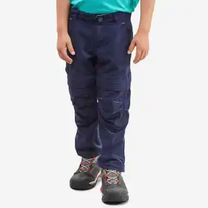 QUECHUA Wanderhose Zip-Off-Hose Kinder Gr. 92–116 - MH500 blau