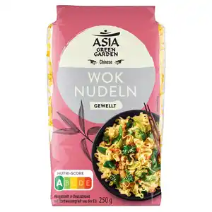 ASIA GREEN GARDEN Wok-Nudeln 250g, gewellt