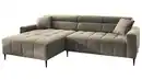 Bild 1 von Ecksofa Cord grün ausziehbar - Sitztiefenverstellung 256 cm - SIMPLE