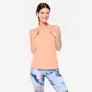 Bild 1 von DOMYOS Top Damen gerader Schnitt - orange