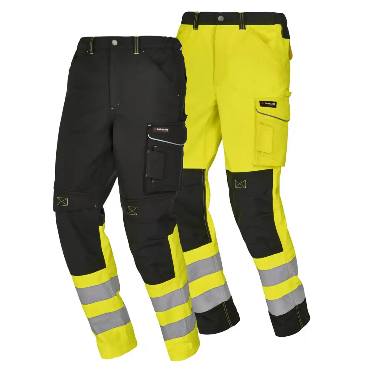 Bild 1 von PARKSIDE® PERFORMANCE Herren-Arbeitsbundhose Softshell reflektierend