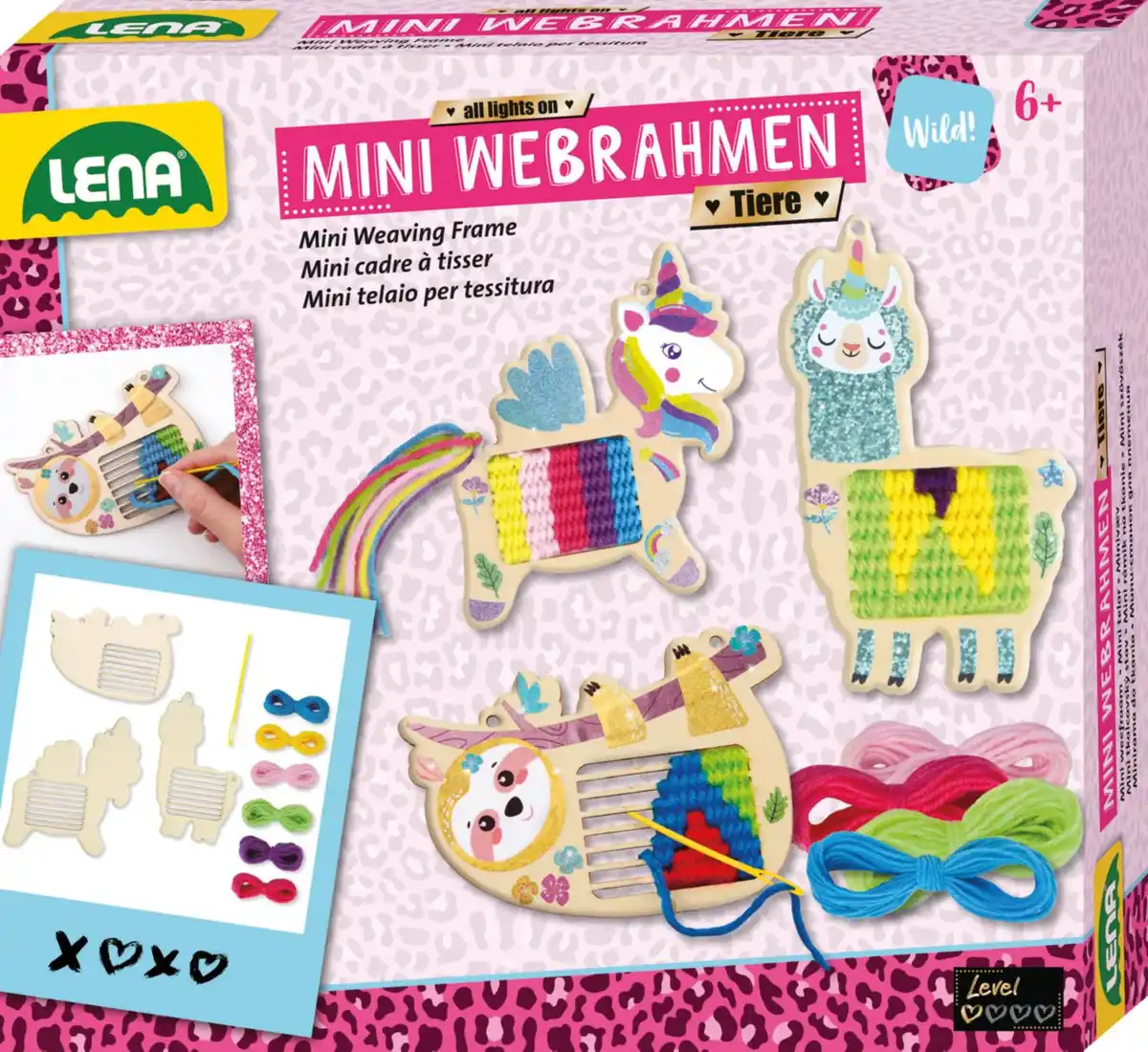 Bild 1 von LENA Kreativ-Set »Mini-Webrahmen«