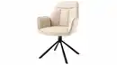 Bild 1 von Armlehnstuhl creme Drehstuhl Microfaser - RAFAELA