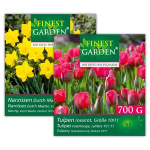 Finest Garden Blumenzwiebeln Narzissen / Tulpen