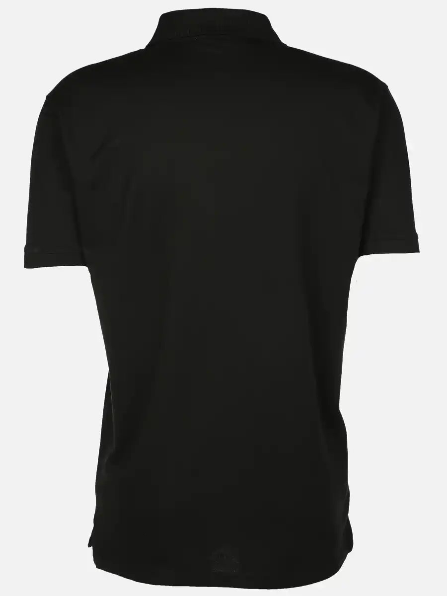 Bild 2 von Herren Poloshirt mit Stickerei Schwarz