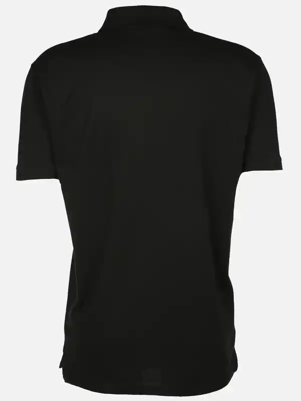 Bild 2 von Herren Poloshirt mit Stickerei Schwarz