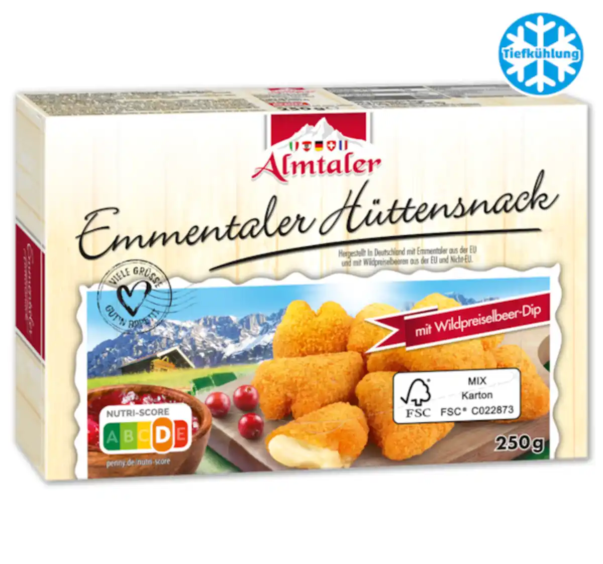 Bild 1 von ALMTALER Emmentaler Hüttensnack*