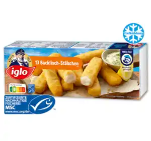 IGLO 13 Backfisch-Stäbchen
