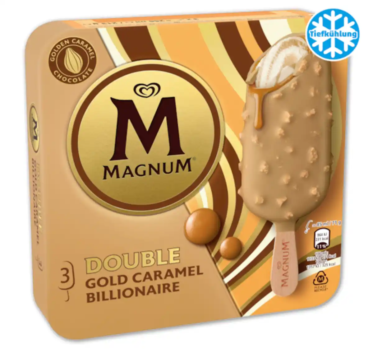 Bild 1 von LANGNESE Magnum Double Gold Caramel Billionaire*