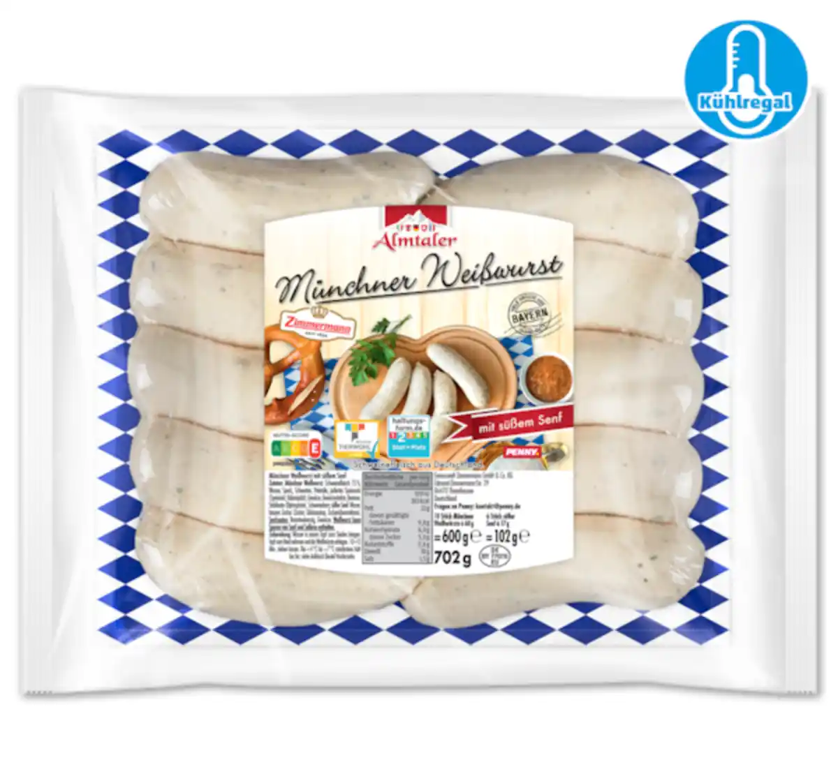 Bild 1 von ALMTALER Münchner Weißwurst*