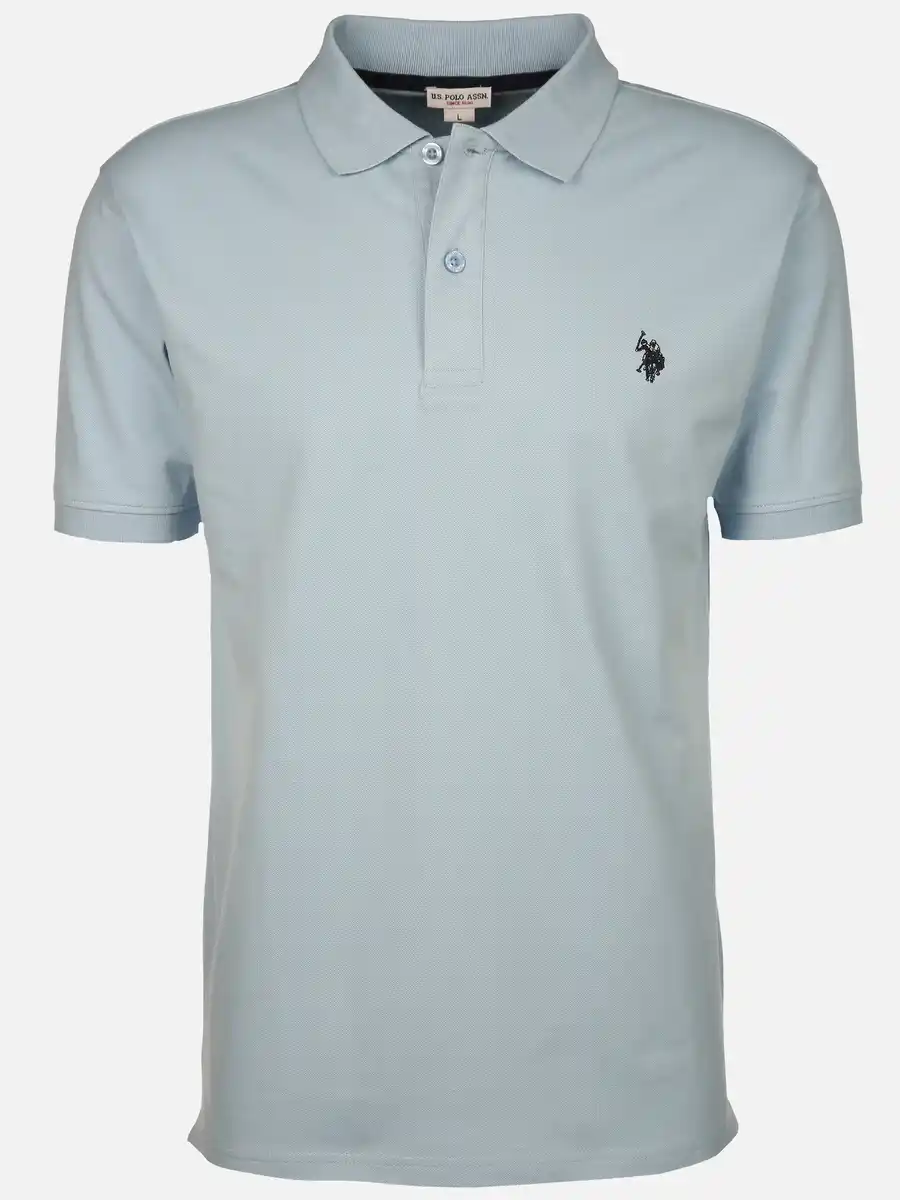 Bild 1 von Herren Poloshirt mit Stickerei Blau