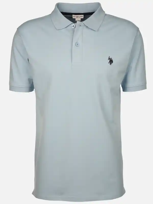 Bild 1 von Herren Poloshirt mit Stickerei Blau