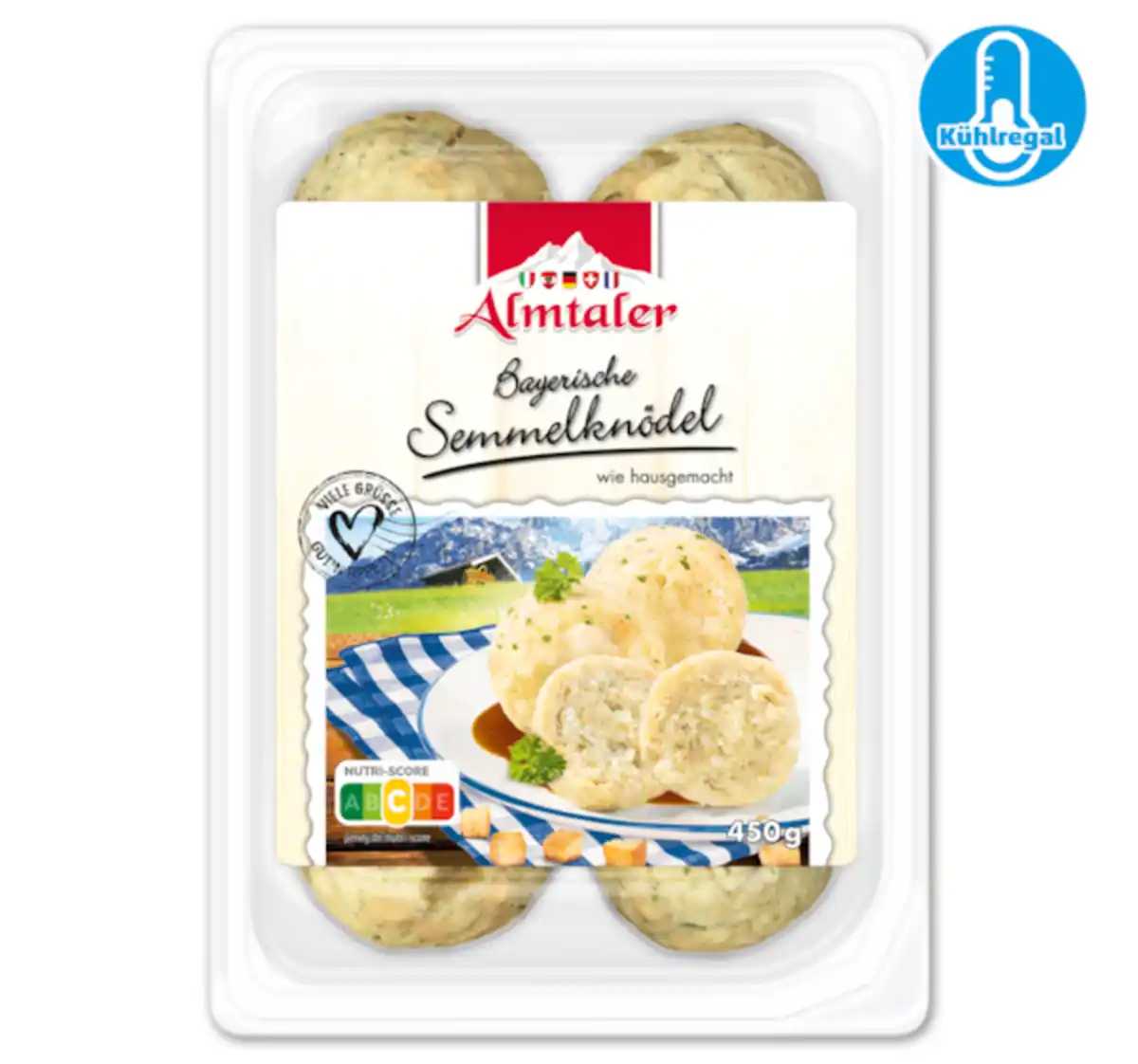Bild 1 von ALMTALER Bayerische Semmel- oder Spinatknödel*
