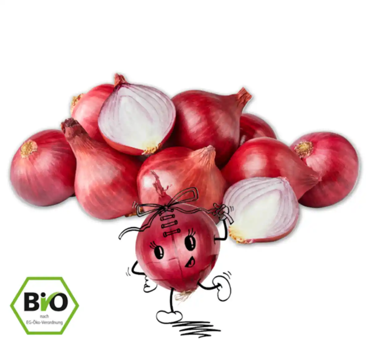 Bild 1 von NATURGUT Rote Bio Zwiebeln