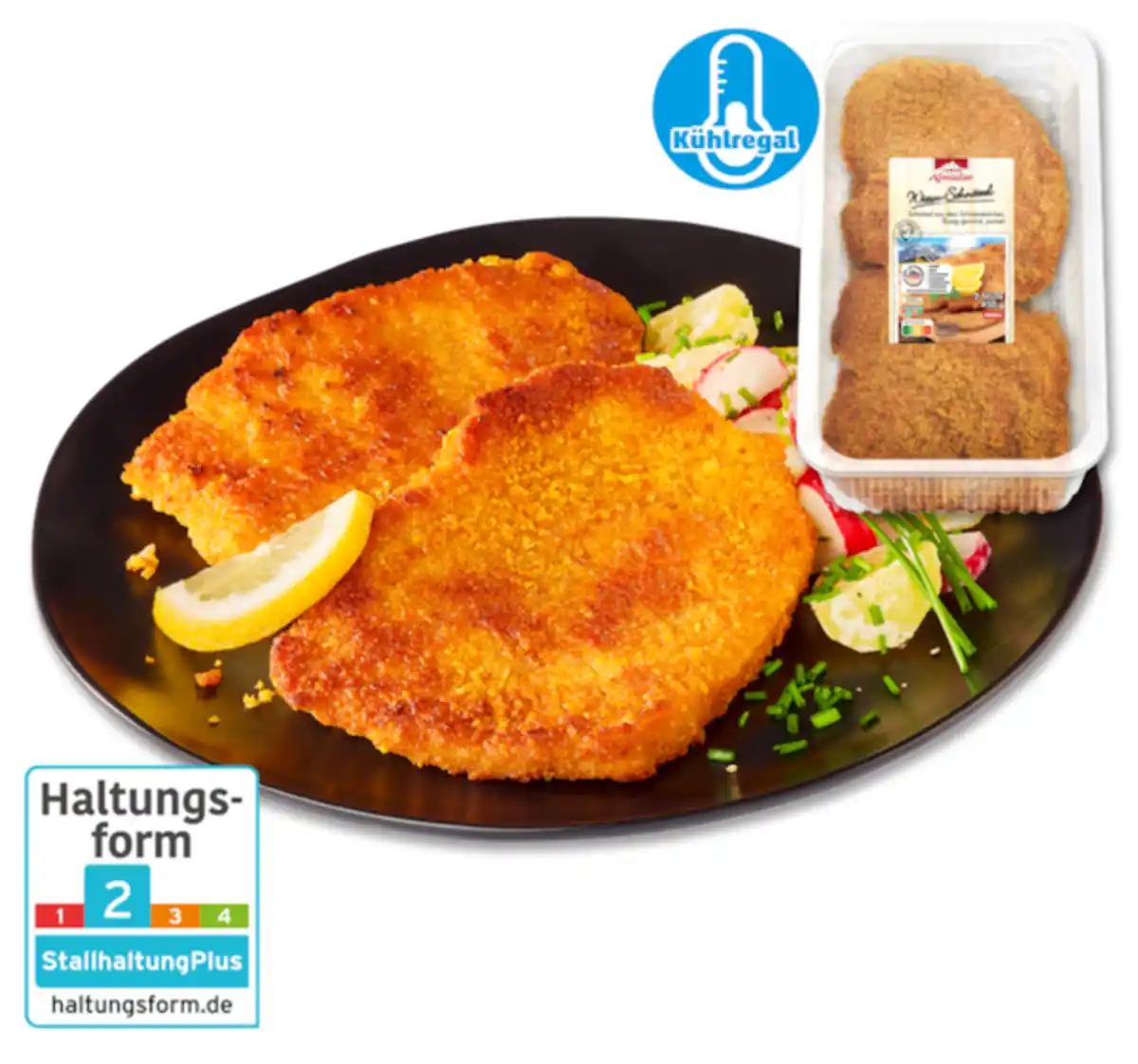 Bild 1 von ALMTALER Frische Wiesn-Schnitzel*