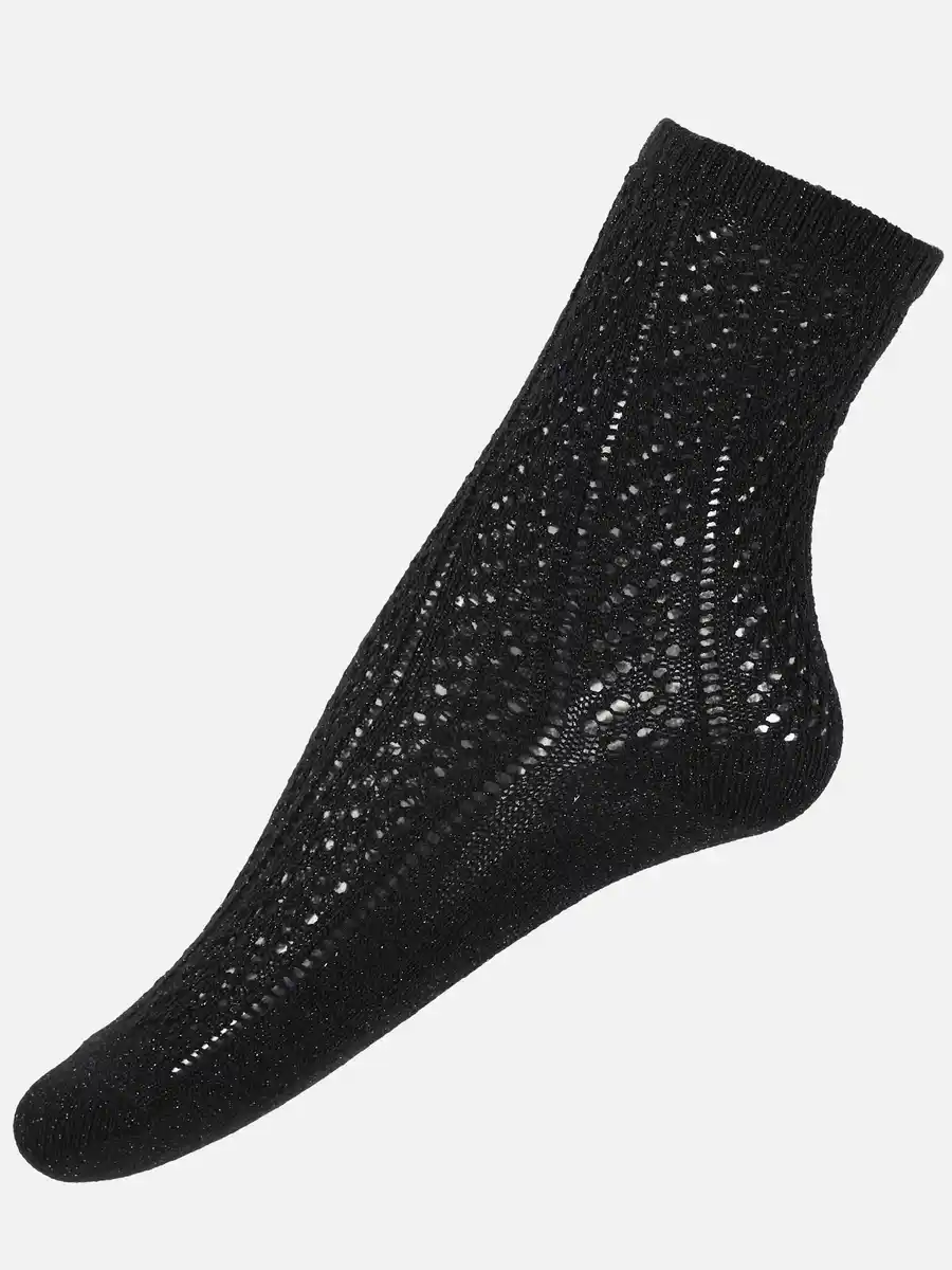 Bild 1 von Damen Wiesn-Socken mit Glitzerfäden Schwarz