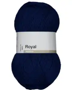 Royal Strickgarn - Blau, Blau, 100 g