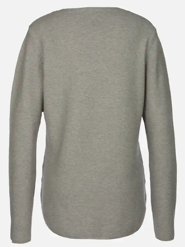 Bild 2 von Damen Strukturpullover Silber