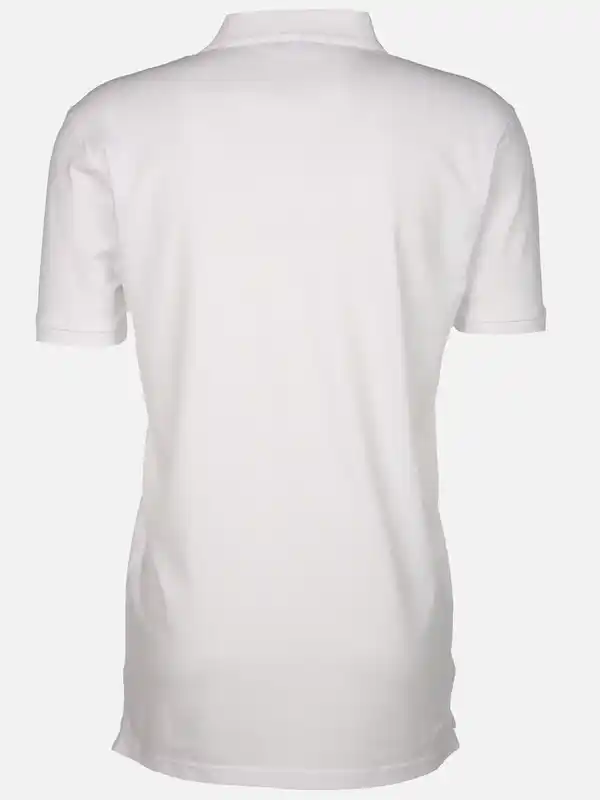 Bild 2 von Herren Poloshirt mit Stickerei Weiß