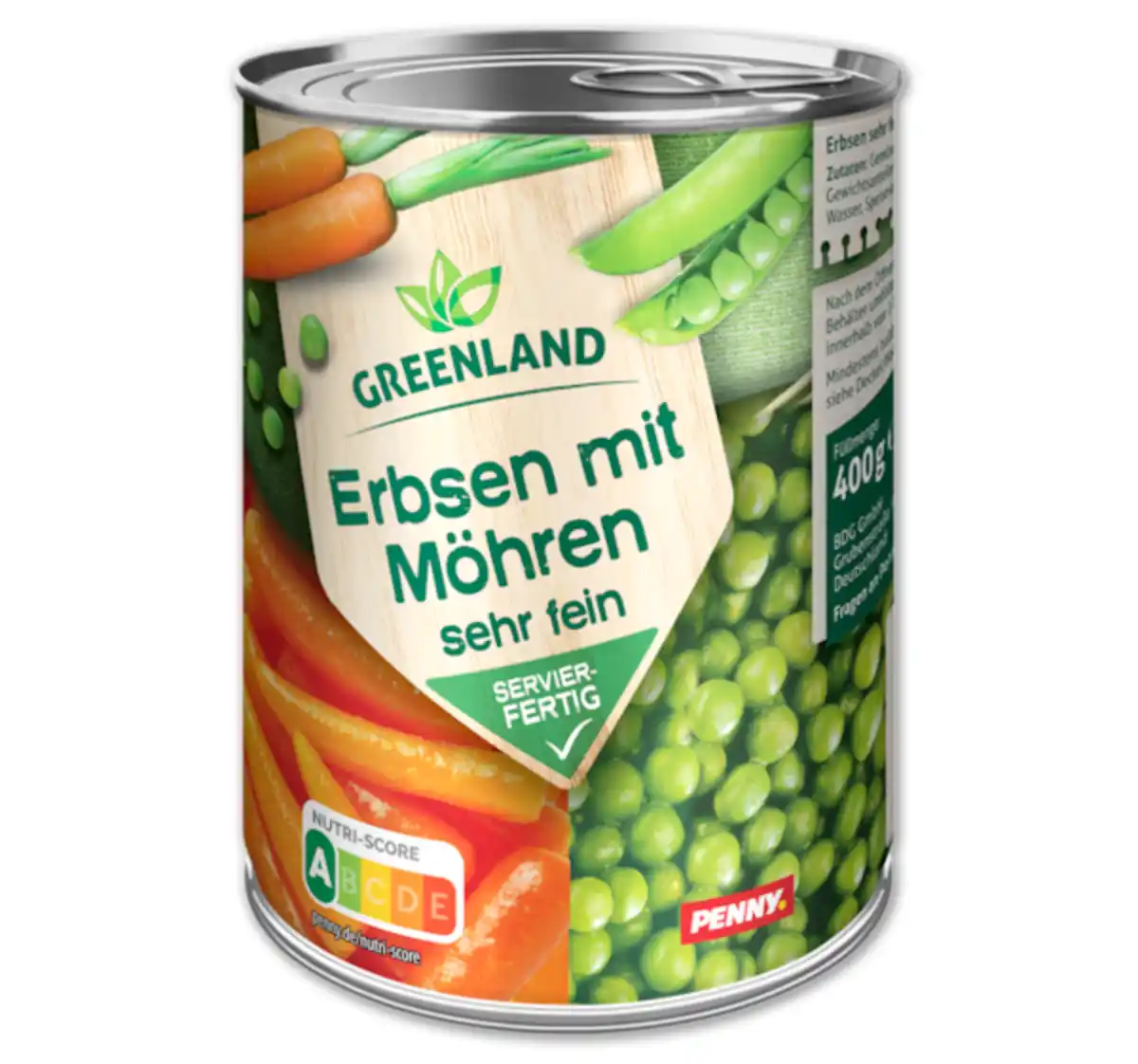 Bild 1 von GREENLAND Erbsen mit Möhren