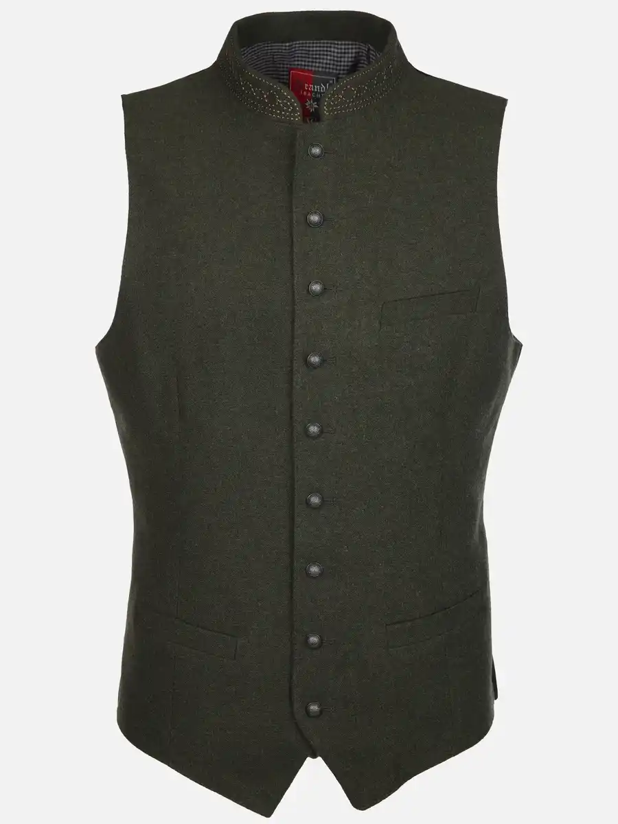 Bild 1 von Herren Trachtenweste Oliv