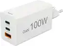 Bild 1 von Hama 201997 Mini-Lader, GaN, 2xUSB-C+A, 100W