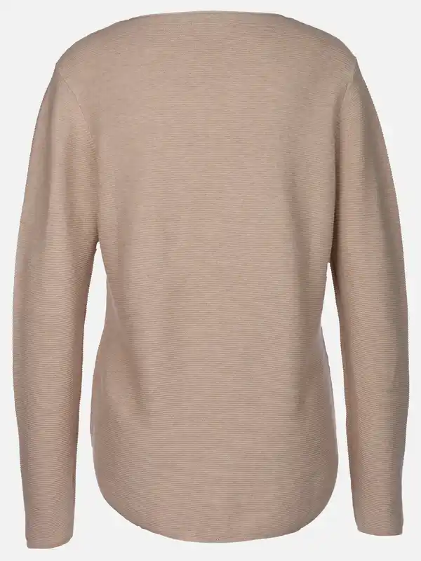 Bild 2 von Damen Strukturpullover Beige
