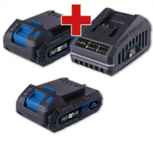 SCHEPPACH Akku-Starter-Set SBSK2.0 oder 20-V-Li-Ion-Akku/2,0 Ah SBP2.0*
