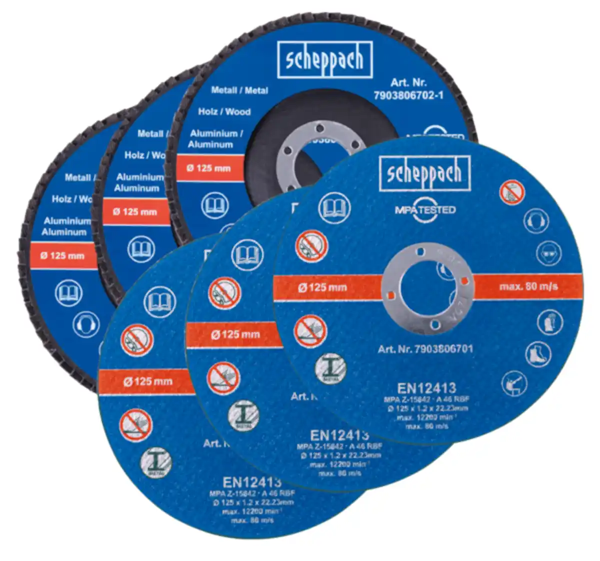 Bild 1 von SCHEPPACH Trennscheiben*