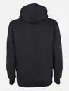 Bild 2 von Herren Kapuzensweatshirt unifarben Schwarz