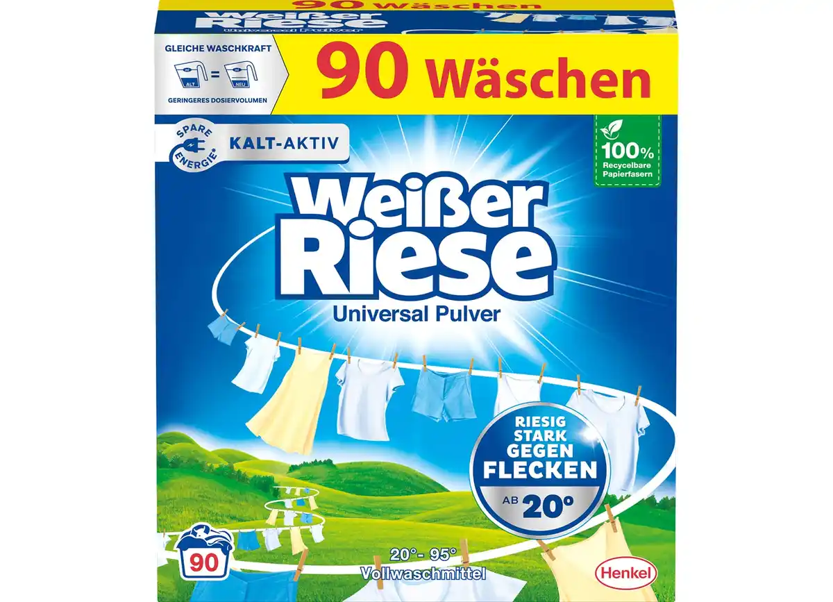 Bild 1 von Weißer Riese Universal Vollwaschmittel