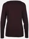 Bild 2 von Damen Langarmshirt mit Glitzerprint und Glitzernieten Lila