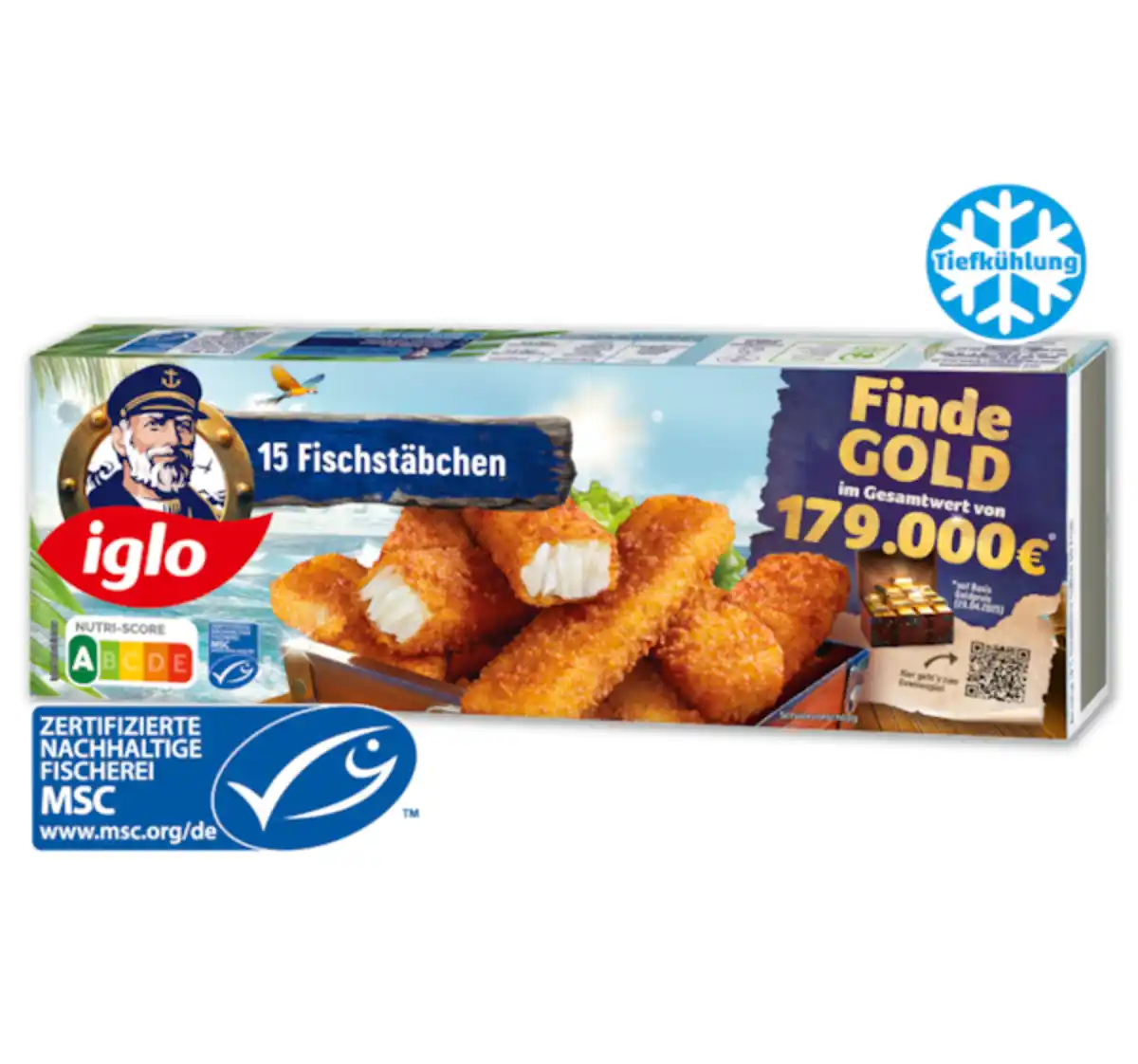 Bild 1 von IGLO 15 Fischstäbchen