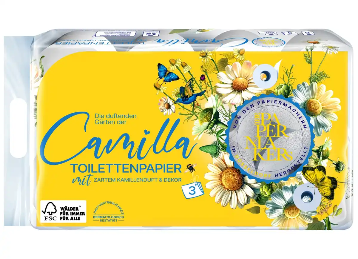 Bild 1 von Camilla Toilettenpapier 3-lagig