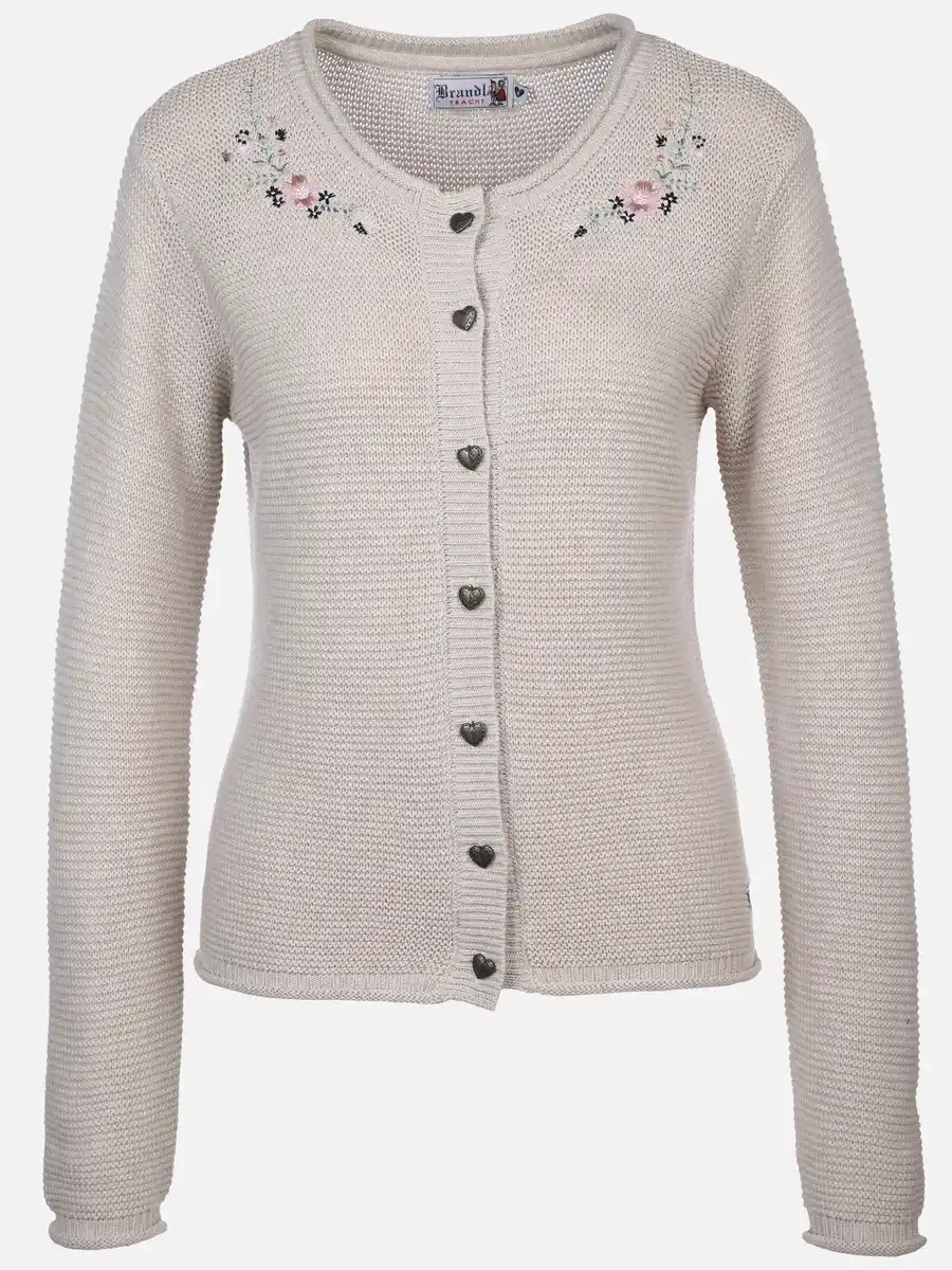 Bild 1 von Damen Janker mit Stickerei Beige